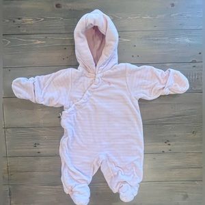 Polo Bunting Bag / Snowsuit / Car seat. Fold over mittons to cover hands.